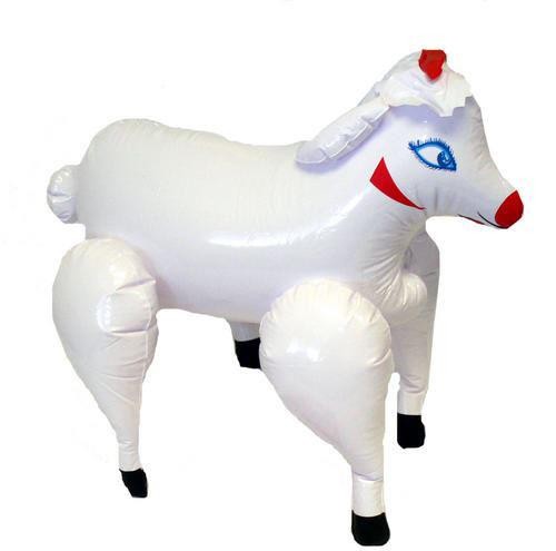 Inflatable bonkin sheep - bonkin',