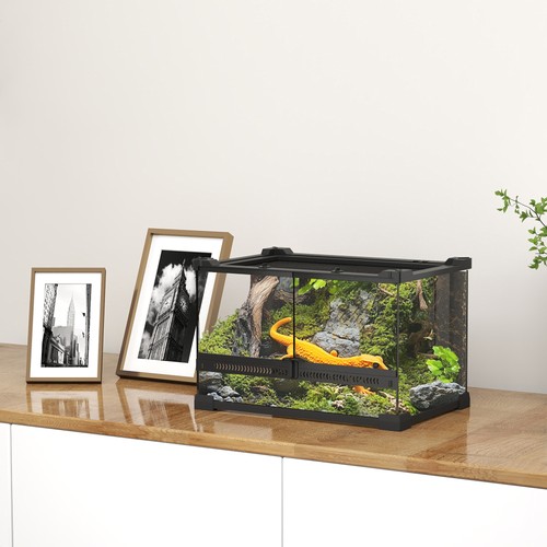 Pawhut 48l glass terrarium - pawhut,