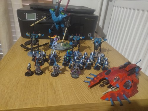 Warhammer 40k painted eldar - 40k,