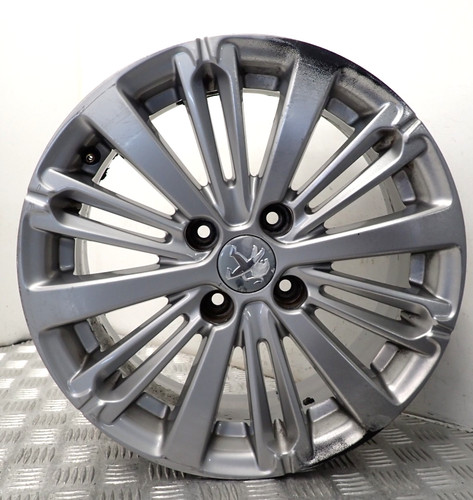 Peugeot 208 silver alloy - peugeot, 16"