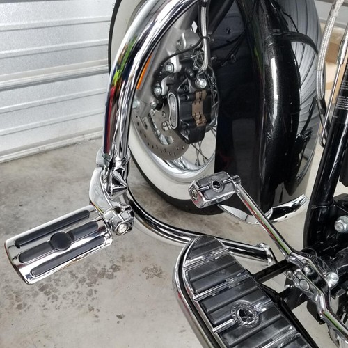 Chrome motorcycle highway foot - highway,