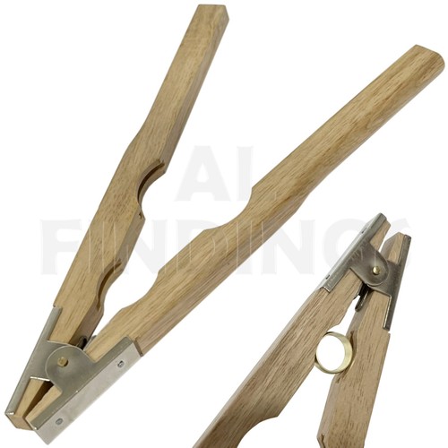 Wood ring holder hand - ring,