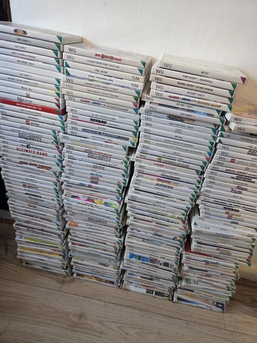 Wii games.