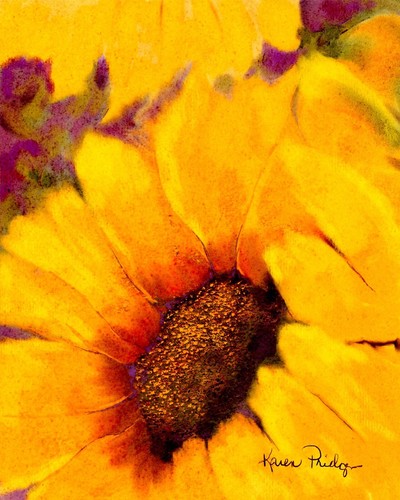Aceo atc art card - atc, painting
