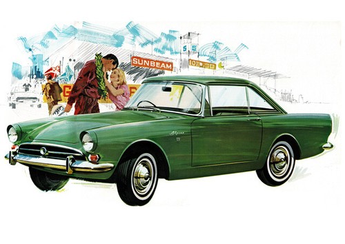 Sunbeam alpine series - 5, poster