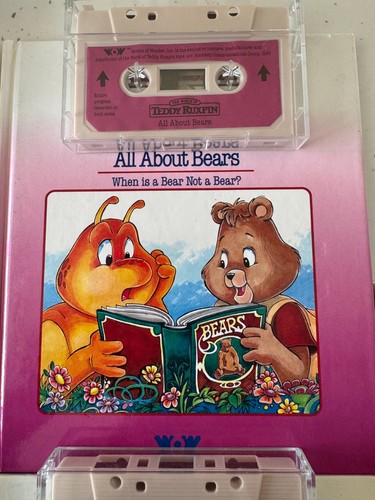 Teddy ruxpin cassette tape - teddy,