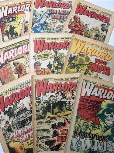 Vintage warlord comics - x,