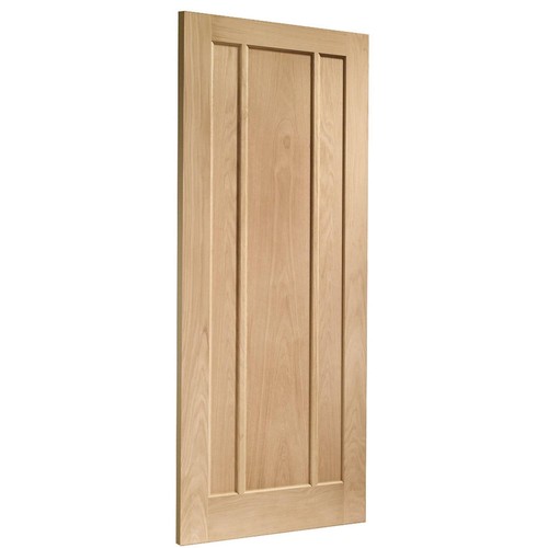 Internal oak panel door - door,