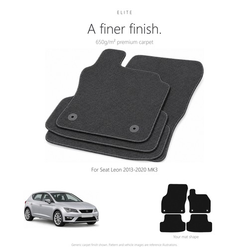 Carsio elite 650gsm car mats - elite,