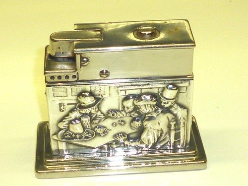 Mylflam vintage table - vintage, lighter