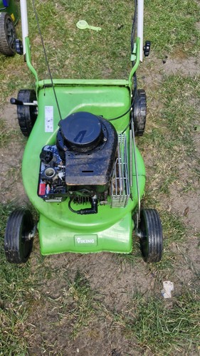 Viking petrol push lawn mower - lawn,
