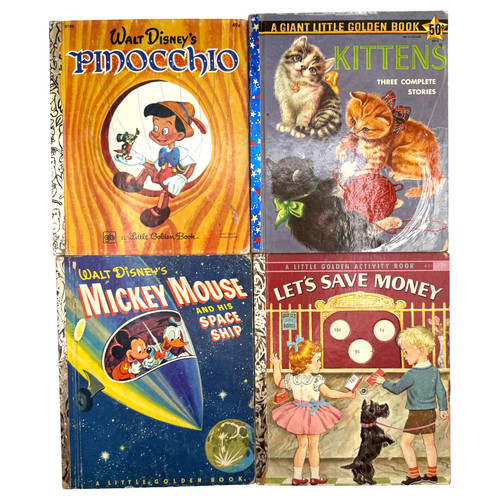 Lot vintage little golden book - lot,
