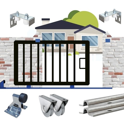 300kg load sliding gate kit - 300kg,