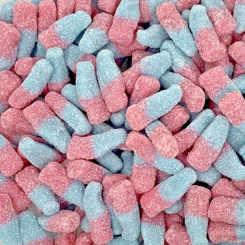 Fizzy bubblegum bottles retro - bubblegum,