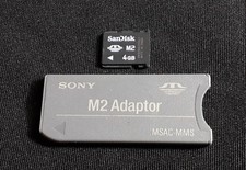 4GB Memory Card M2 + Memory