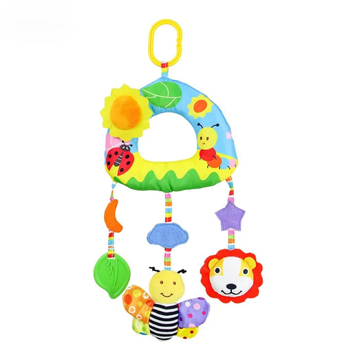 Rainbow plush animal - rainbow,