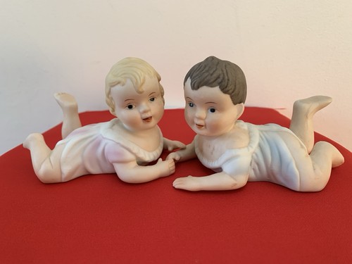 Antique pair bisque - antique,