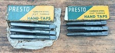 Vintage Presto Hand Taps, Tap And Die Tools Made In Sheffield England Boxed