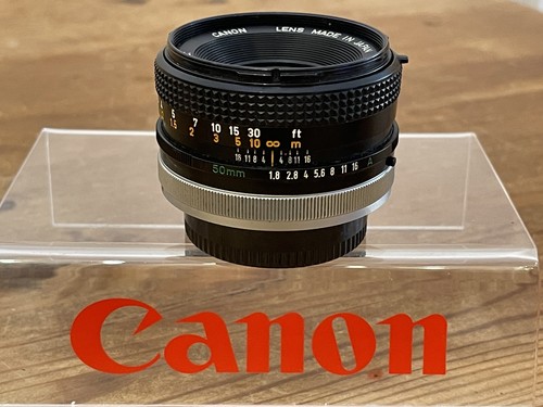 Canon 50mm s c - f/1.8, s.c.