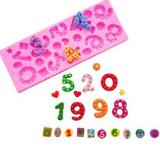 Fun Numbers Silicone Cake
