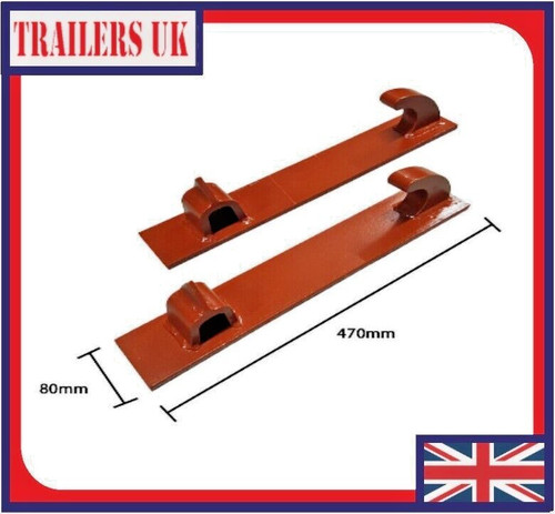 Pair trima loader - of, brackets