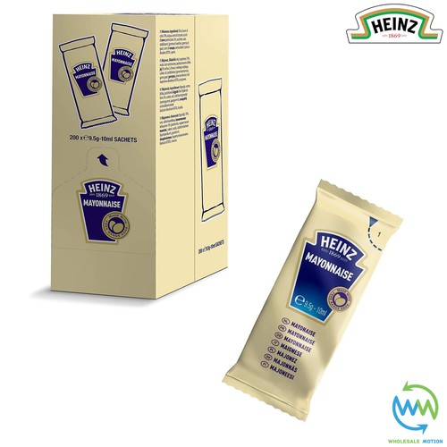 Heinz mayonnaise sachets 5g - heinz,