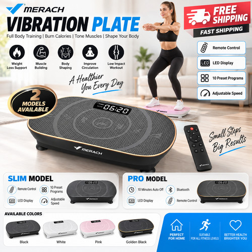Merach vibration plate - merach, quiet
