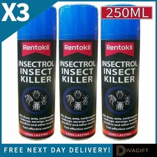 3 x RENTOKIL INSECTROL INSECT