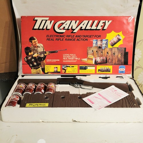 Rare tin can alley game - alley,
