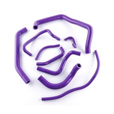 FOR HONDA CBR 954 RR FIREBLADE 2002-2003 CBR954RR SILICONE RADIATOR HOSES PURPLE