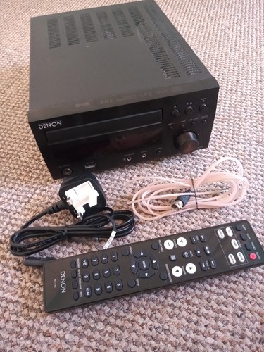 Denon rcd m38dab receiver cd - denon, receiver,
