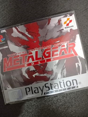 Konami metal gear - gear, solid