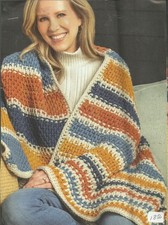 H0182 BONFOIRE BLANKET AFGHAN CROCHET PATTERN/INSTRUCTIONS