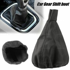 Black PU Leather Car Gear Shift Cover Stick Gaiter Shifter Boot Auto Accessories