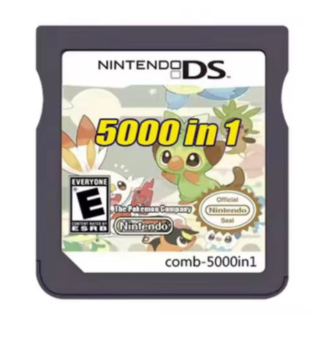 English language 3ds nds game - language,