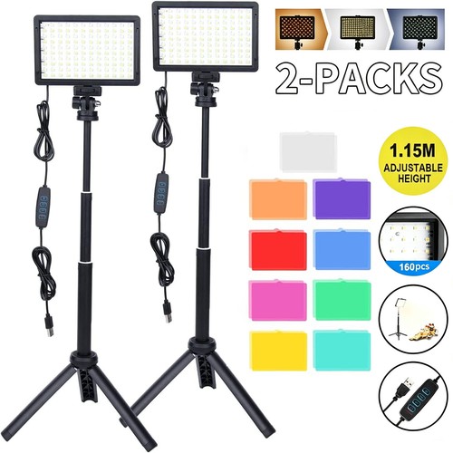 2pcs led video light stand - light,