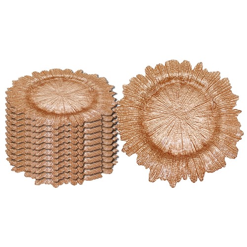 12pcs charger plates - 1-12pcs, 13"