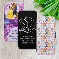 BEAUTY AND THE BEAST FLIP CASE FOR IPHONE SAMSUNG GOOGLE WALLET PHONE COVER