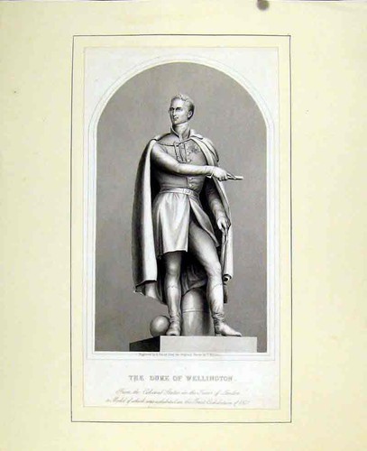 Original old antique print - antique,