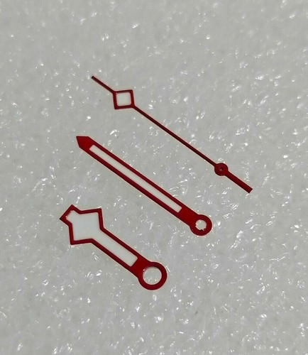 Red snow flake hands - red,