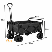 Folding Garden Trolley Wagon