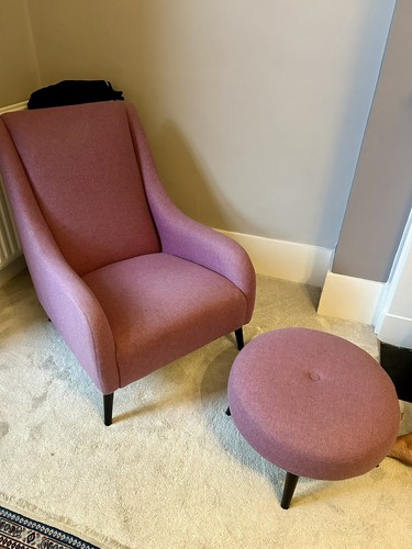 Stylish wool upholstered - wool,