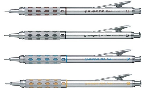 Pentel graphgear 1000 metallic - 1000,
