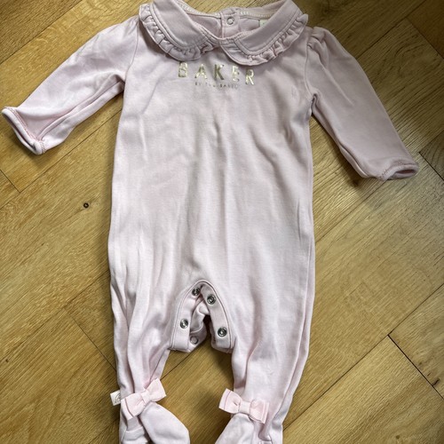 Ted baker baby girl sleepsuit - ted,