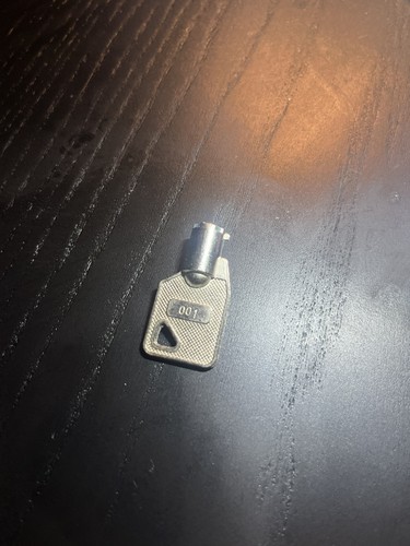 Vintage barrel key - key, code