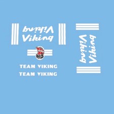 Viking Team Bicycle Frame Decals, Transfers  n.60