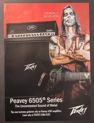 Behemoth nergal peavey 6505 - behemoth,