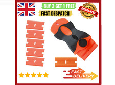 Plastic Scraper Tool Glass window Cleaning Paint Removal dirt Sticker Removal