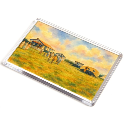 Jumbo magnet caravan - caravan, corner