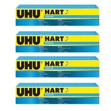 4 x UHU Hart Adhesive -